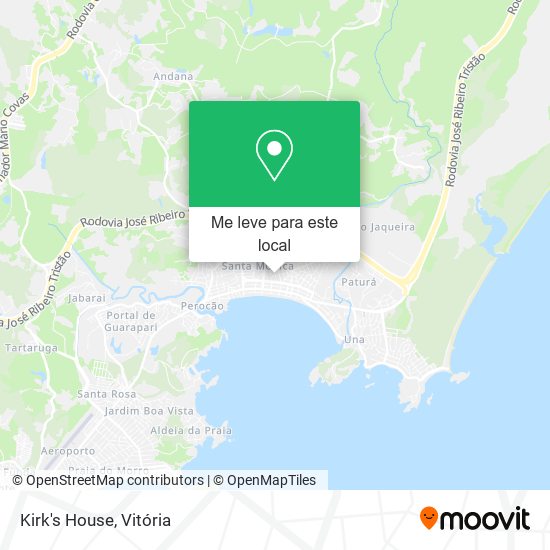 Kirk's House mapa
