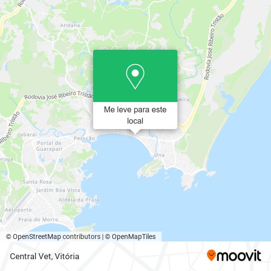 Central Vet mapa