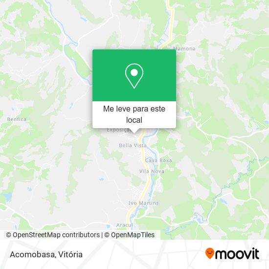 Acomobasa mapa