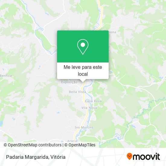 Padaria Margarida mapa