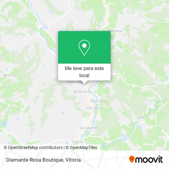 Diamante Rosa Boutique mapa