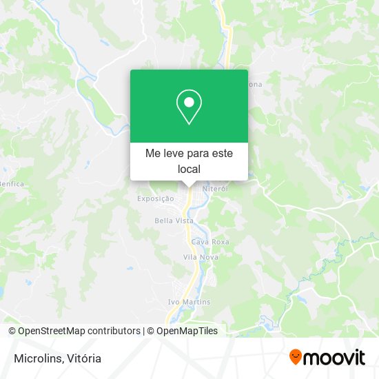 Microlins mapa