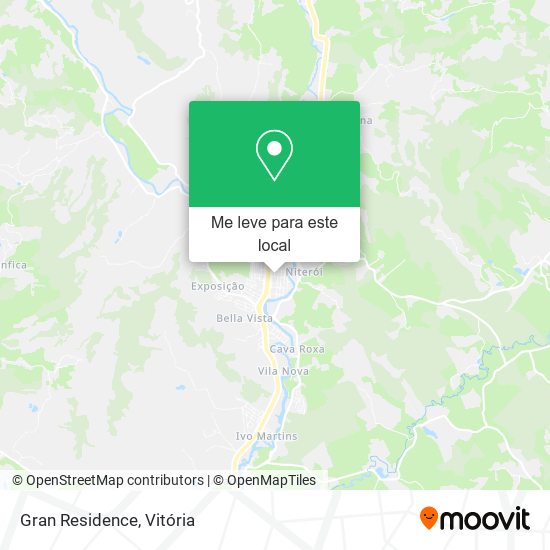Gran Residence mapa