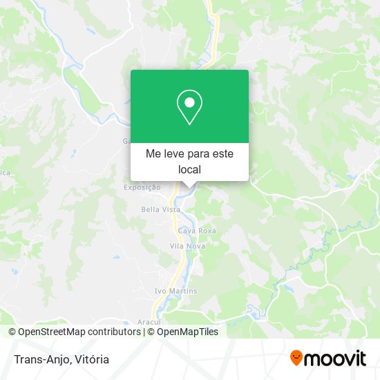 Trans-Anjo mapa