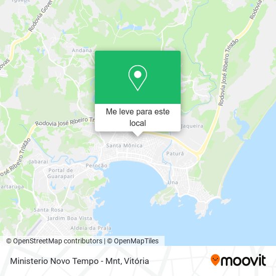 Ministerio Novo Tempo - Mnt mapa