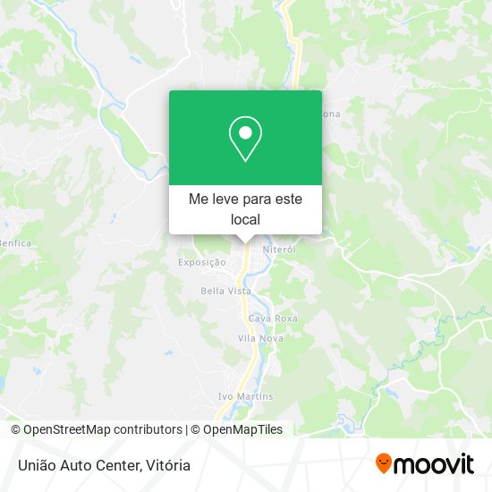 União Auto Center mapa
