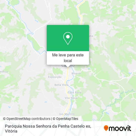 Paróquia Nossa Senhora da Penha Castelo es mapa