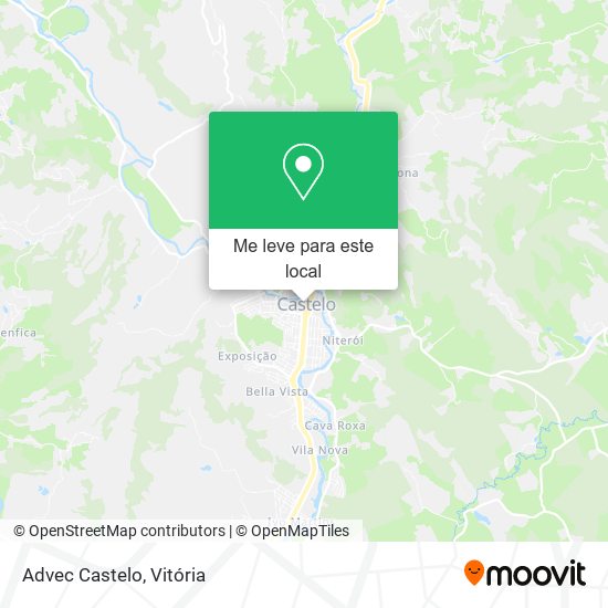 Advec Castelo mapa