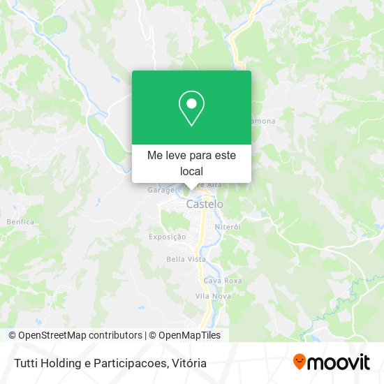 Tutti Holding e Participacoes mapa