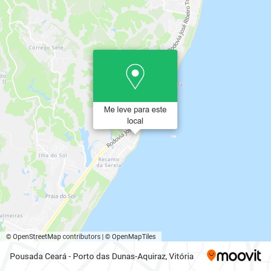 Pousada Ceará - Porto das Dunas-Aquiraz mapa