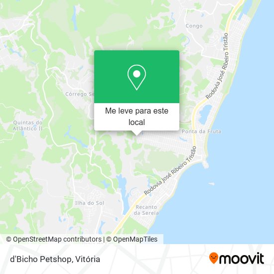 d'Bicho Petshop mapa