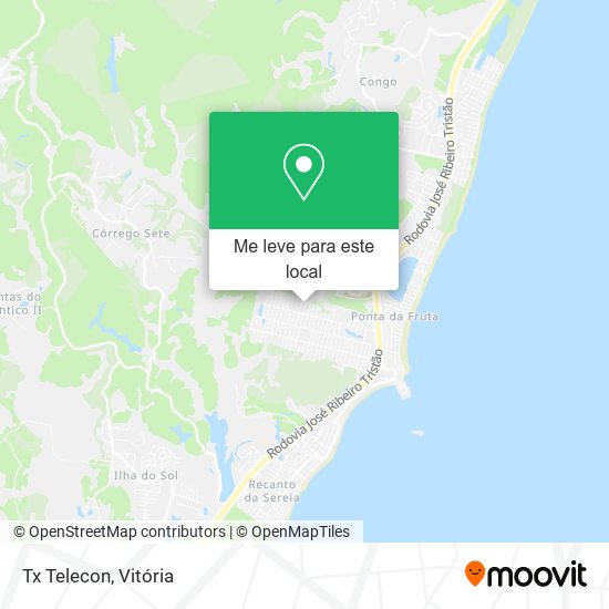 Tx Telecon mapa
