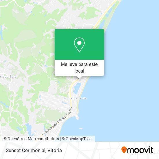 Sunset Cerimonial mapa