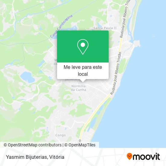 Yasmim Bijuterias mapa