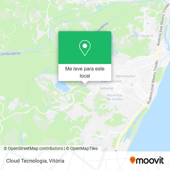 Cloud Tecnologia mapa