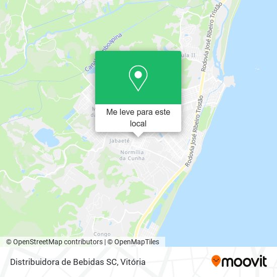 Distribuidora de Bebidas SC mapa