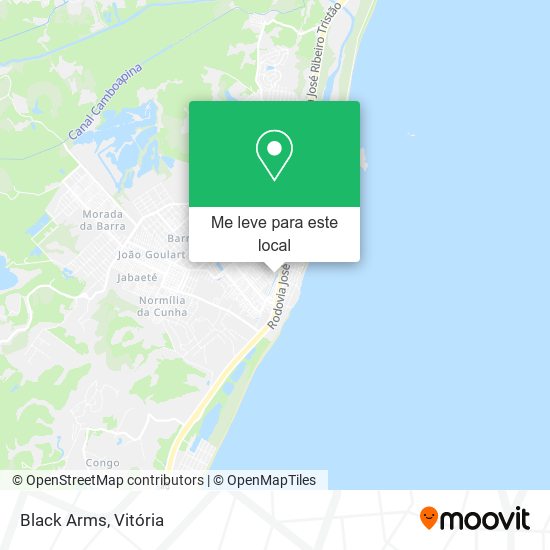 Black Arms mapa