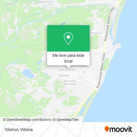 Gleiton mapa