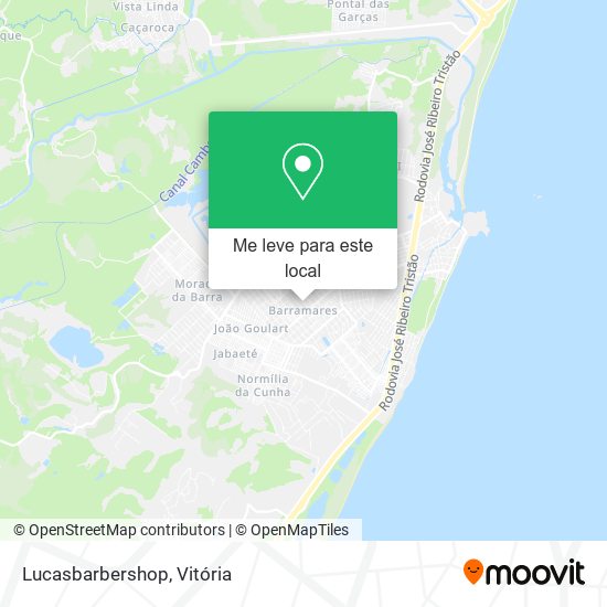 Lucasbarbershop mapa