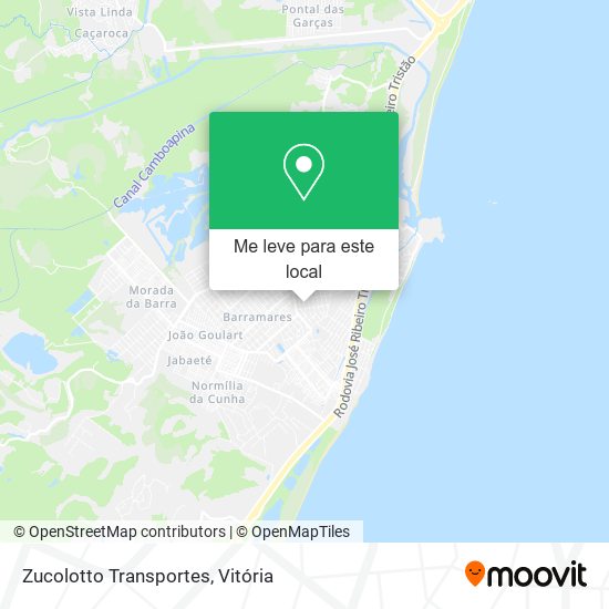 Zucolotto Transportes mapa
