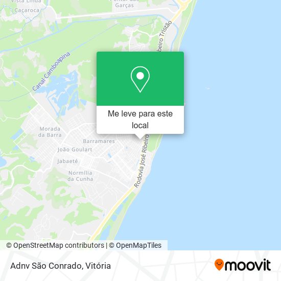 Adnv São Conrado mapa