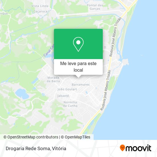Drogaria Rede Soma mapa