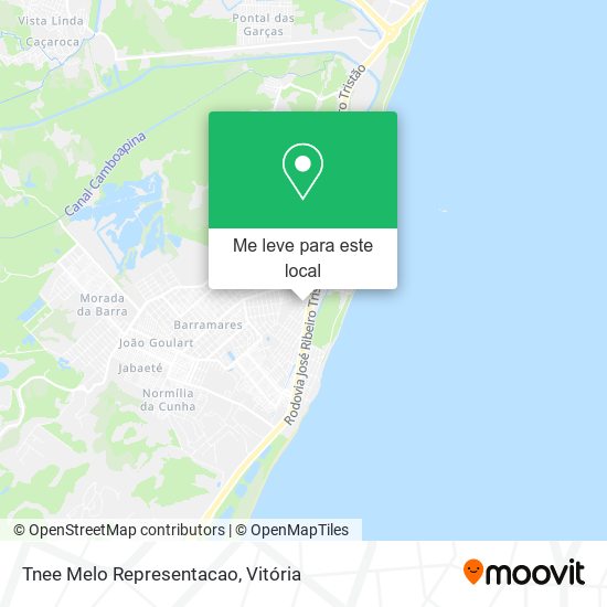 Tnee Melo Representacao mapa