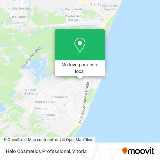 Helo Cosmetics Professional mapa