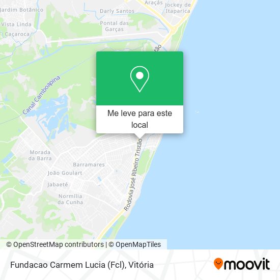 Fundacao Carmem Lucia (Fcl) mapa
