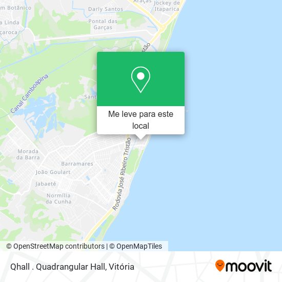 Qhall . Quadrangular Hall mapa
