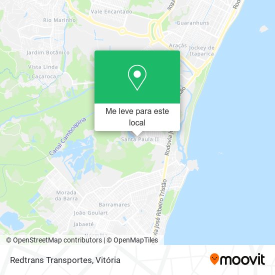 Redtrans Transportes mapa