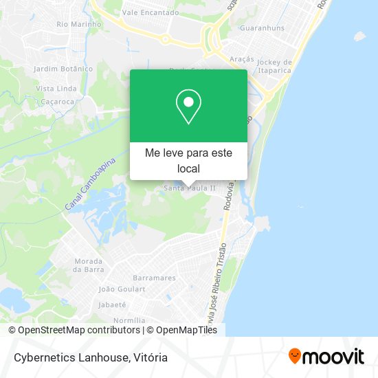 Cybernetics Lanhouse mapa