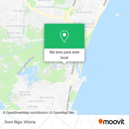 Dom Rigo mapa