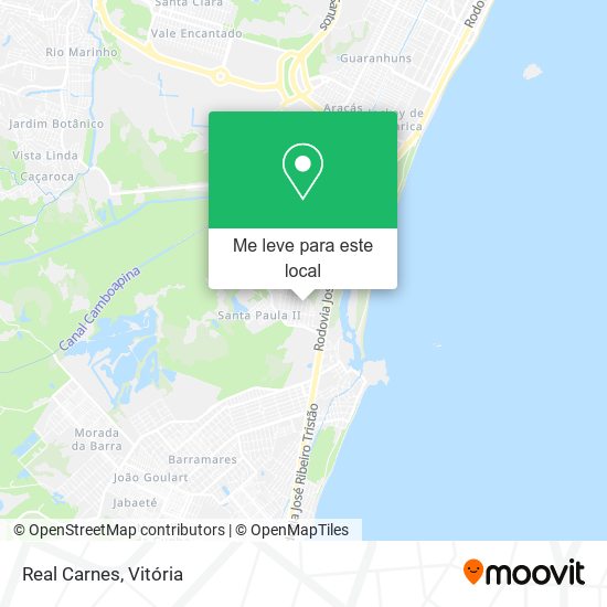 Real Carnes mapa