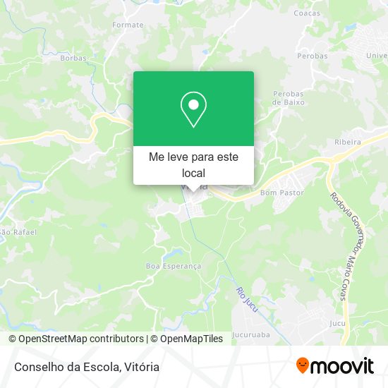 Conselho da Escola mapa