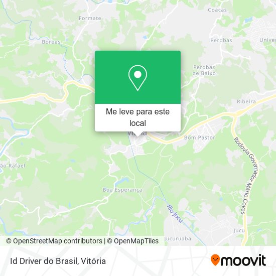 Id Driver do Brasil mapa