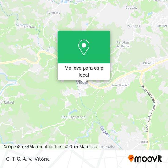 C. T. C. A. V. mapa