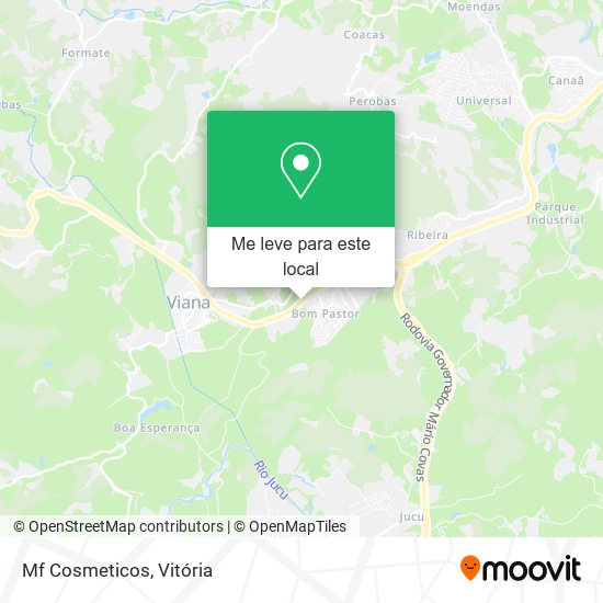 Mf Cosmeticos mapa