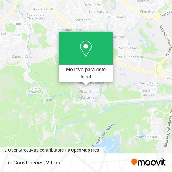 Rk Construcoes mapa