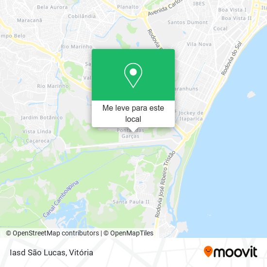 Iasd São Lucas mapa