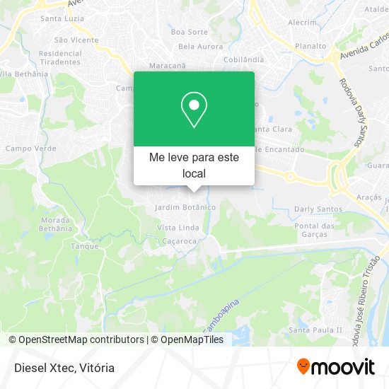 Diesel Xtec mapa