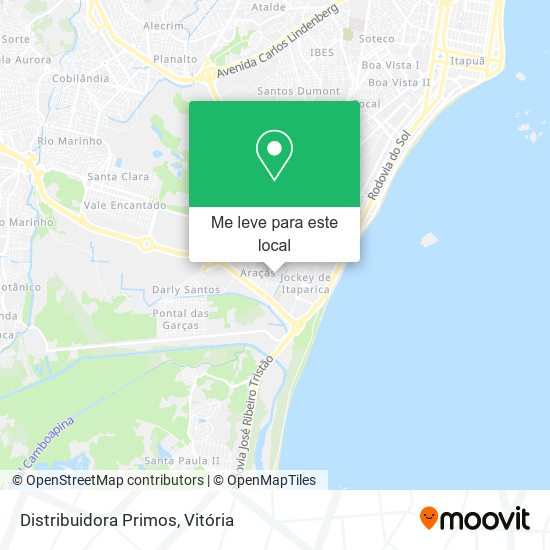 Distribuidora Primos mapa