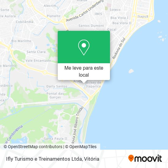 Ifly Turismo e Treinamentos Ltda mapa