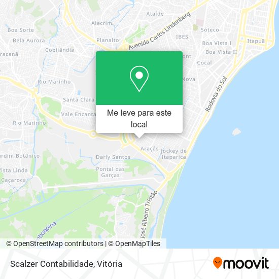 Scalzer Contabilidade mapa