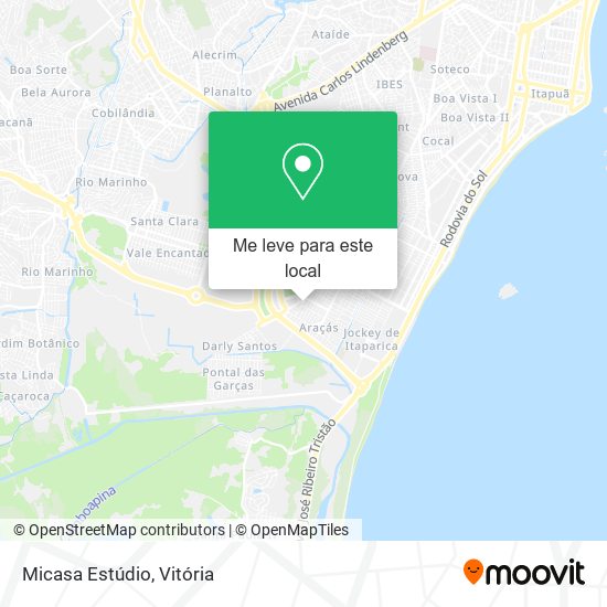 Micasa Estúdio mapa