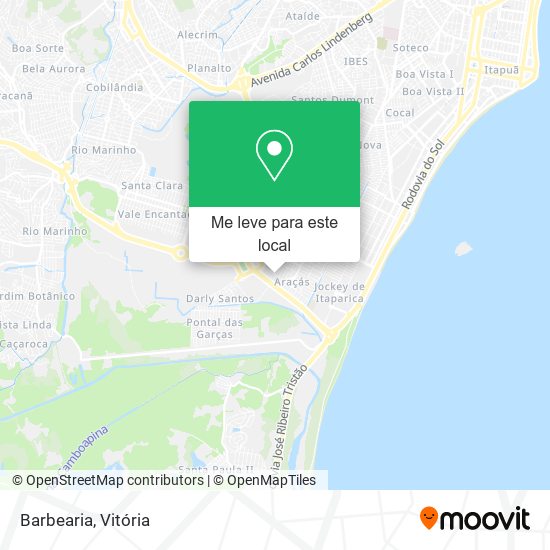 Barbearia mapa