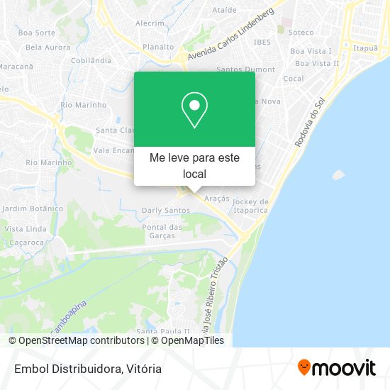 Embol Distribuidora mapa