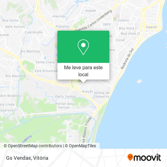 Gs Vendas mapa
