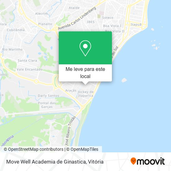Move Well Academia de Ginastica mapa