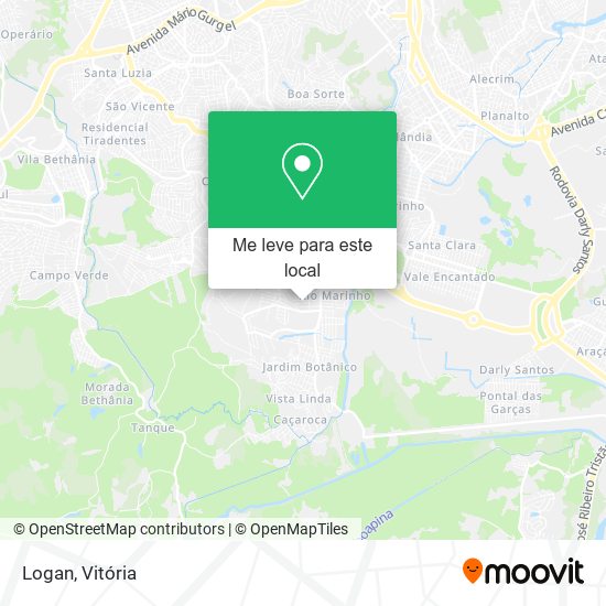 Logan mapa
